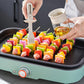 Distributeur d'Huile de Cuisine avec Pinceau Rétractable