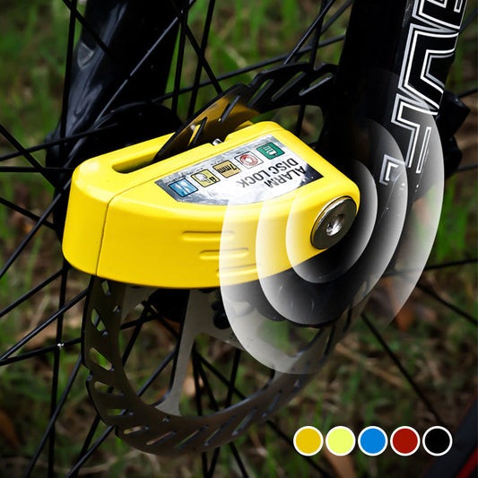🔥PROMO 50% ! Antivol de disque avec alarme 110dB 🚨 Moto/Vélo, surface anti-coupure, longue durée des piles 🔒