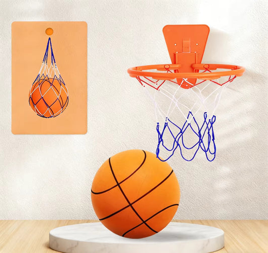 🏀Panier de basket portable en plastique autocollant pour l'intérieur et l'extérieur, avec accessoires⛹️