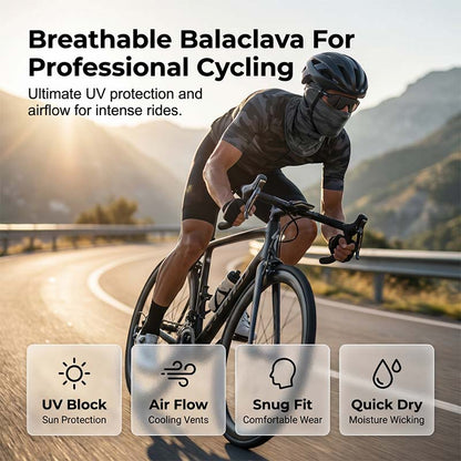 🌸🚵‍♂️☀️ Cagoule Anti-UV Respirante pour Cyclisme • Confort Idéal • Promo Printemps ✨