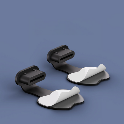 📣🔥Bouchon anti-poussière autocollant anti-perte pour ports Type-C
