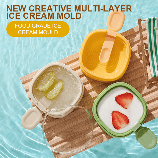 🍨🧊Promotion exceptionnelle 🔥 Nouveaux moules à glace créatifs à plusieurs couches