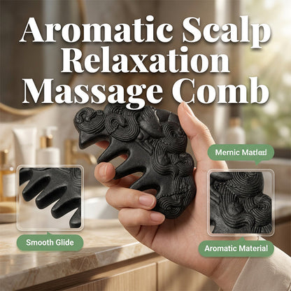 Peigne de massage traditionnel en bois parfumé🪮