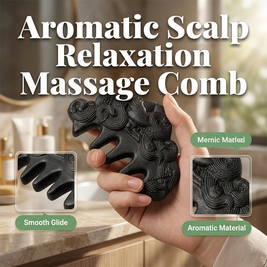 Peigne de massage traditionnel en bois parfumé🪮