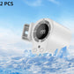 🌀🌬️ PROMO FLASH 50% ! Ventilateur Personnel USB Mains Libres – Fixation Grille Aération Voiture ou Bureau, Écran LED, Silencieux (<36dB), Batterie 2000/4000mAh, 3 Couleurs 🚗