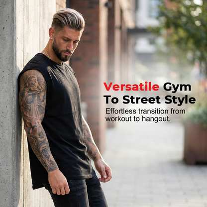 🏋️‍♂️✨ Débardeur Sans Manches Homme – Confort Idéal pour le Sport 🏃