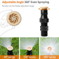 💧🔥 Promo 50% Arroseur pelouse rotatif 360° réglable anti-corrosion grand jardin installation simple ✨