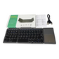 🖱️⌨️ Clavier Bluetooth Ultramince Pliable • Intégré Pavé Tactile 🚀