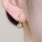 🥳SOLDES 2026🥳💞Plus de 50 000 exemplaires vendus !💥56 % de réduction ! 🔥 Boucles d'oreilles en cercle doré avec petite boule – Hypoallergéniques, éclat durable et idéales pour un usage quotidien 🌟