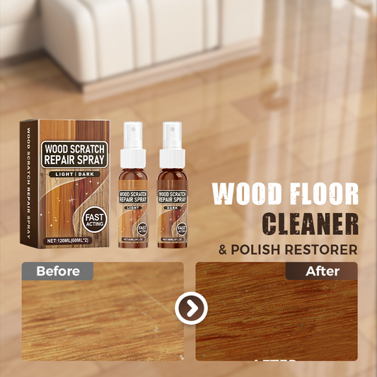 🌳✨ Nettoyant et Rénovateur pour Parquet & Sols en Bois – Brillance Immédiate 🪵