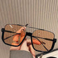 Lunettes de soleil tendance à verres teintés et légères