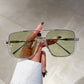 Lunettes de soleil tendance à verres teintés et légères