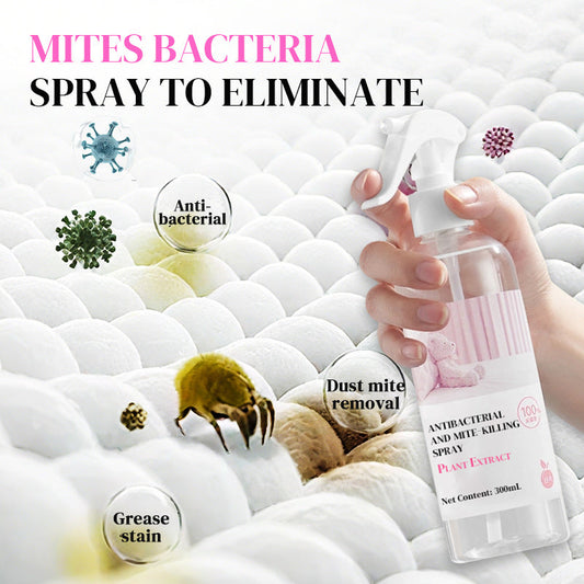 🌿✨ Spray Antibactérien & Anti-Acariens • Extraits Végétaux Naturels 💚