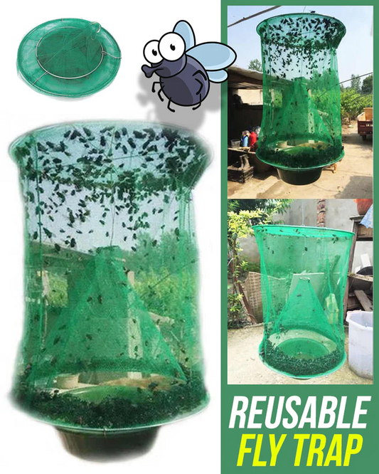 🚫🦟Piège à mouches rapide - 100 % non toxique - Réutilisable