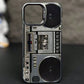 📼✨ Coque Téléphone Design Retro Boombox Lecteur de Cassette – Style Vintage 📱