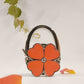 🍀👜 Crochet de Sac Design Trèfle – Porte-Bonheur & Antichute 🛡️
