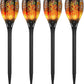 💖 Lampes solaires en forme de torche pour le jardin 🏡