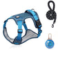 📢📢50 % DE RÉDUCTION !! ⏰Harnais anti-traction pour chien avec laisse et collier à LED