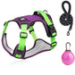 📢📢50 % DE RÉDUCTION !! ⏰Harnais anti-traction pour chien avec laisse et collier à LED