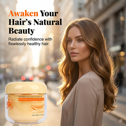 🔥PROMO LIMITÉE -50% ! Soin capillaire pro lissant hydratant, cheveux doux sans frisottis💆‍♀️✨