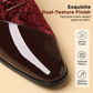 🌞Fris De Lente In Met 50% Korting!🤵Luxe Heren Contrast Dress Shoes - Hoogglans & Premium Textuur - Perfect voor Bruiloft & Gala - Ergonomisch Comfort - De Ultieme Statement-Schoen