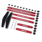 🛠️ LIMITÉ : 50% DE RÉDUCTION ! ✨ Gabarit pour Marches d'Escalier – 8 Pièces, 3 Tailles, Alliage d'Aluminium 📏