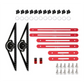 🛠️ LIMITÉ : 50% DE RÉDUCTION ! ✨ Gabarit pour Marches d'Escalier – 8 Pièces, 3 Tailles, Alliage d'Aluminium 📏