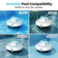 🤖50 % DE RÉDUCTION🌊 Robot nettoyeur de piscine | Sans fil · Puissance d'aspiration élevée · Navigation intelligente · Démarrage d'une simple pression · Panier filtrant facile à retirer