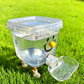 🐶🔥 -50% Distributeur d’eau animaux 3L/5L gravité, nettoyage simple eau fraîche pour chiens et chats ✨