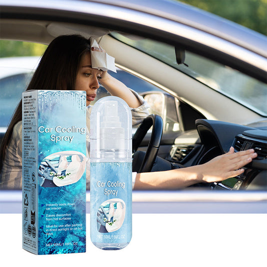 Spray rafraîchissant pour voiture, idéal par temps chaud