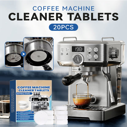 ☕✨ Pastilles Nettoyantes Spéciales Machine à Café | Détartre & Élimine les Résidus 💫