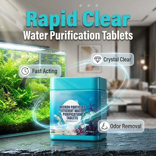 🐠🧼 Pastilles de purification d'eau haute efficacité pour un entretien facile de l'aquarium ✅