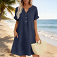 🍂🌸 Offre à durée limitée : 50 % de réduction ! Robe ceinturée à col en V et poches 🧣