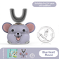 🦷✨ Brosse à Dents Électrique Automatique Enfant | Design Original & Doux 💫