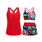 🌊Ensemble maillot de bain discret🩱 Maillot de bain débardeur couvrant + short à poches | Protection solaire UPF 50+☀️🛡️