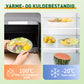 🔥-50% DE RÉDUCTION✨Couvercle élastique alimentaire 100pcs🥗Qualité alimentaire, antibactérien, conserve vos restes