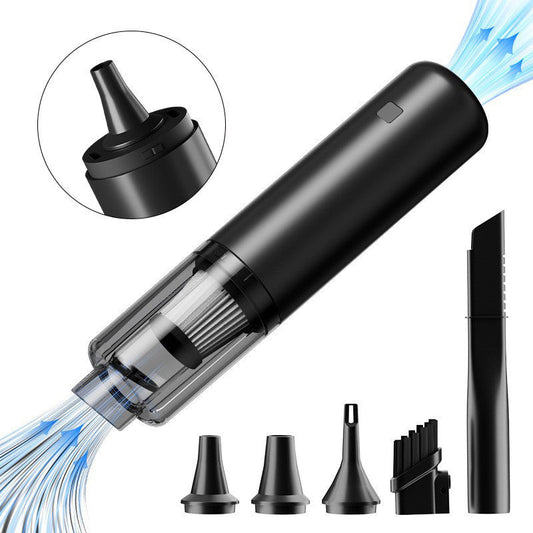 🚗💨 Aspirateur de voiture portable à main, forte puissance d’aspiration, nettoyage facile des recoins de l’auto ✨