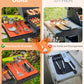 🌞Soldes d'été : 50 % de réduction🔥Tapis de cuisson en silicone avec bac d'égouttage