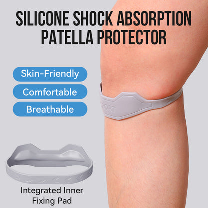 📢🔥 -50% ! Bande silicone confort pour genou et tendon rotulien