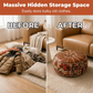 🛏️🧸🚪 Offre limitée à moitié prix ! Pouf de rangement multifonctionnel — idéal pour les chambres, les salles de jeux ou les entrées — léger et facile à déplacer 🧦