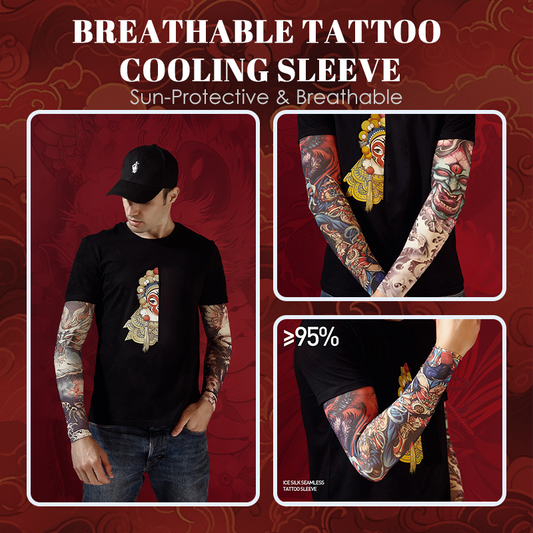 ⏳☀️ PROMO ! Manchette anti-UV fraîche effet tatouage respirante ✨