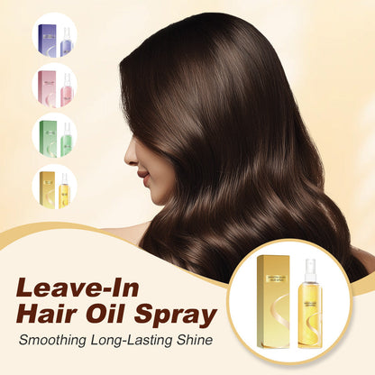 💥SOLDE FLASH ! Spray huile capillaire sans rinçage, anti-frisottis, cheveux doux au toucher🌿💧