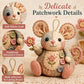 🐭✨ Trousse à couture vintage faite main en forme de souris – Design compact et unique