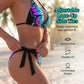 🔥 50 % DE RÉDUCTION · Ensemble bikini dos nu papillon éclatant ✨