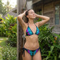 🔥 50 % DE RÉDUCTION · Ensemble bikini dos nu papillon éclatant ✨