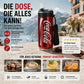 🥤 Mug isotherme à double paroi en acier inoxydable en forme de canette de cola