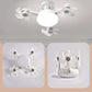 💡🌀🔥 Ventilateur de plafond avec éclairage LED et télécommande ; contrôle facile de la vitesse et de l'intensité lumineuse ✨