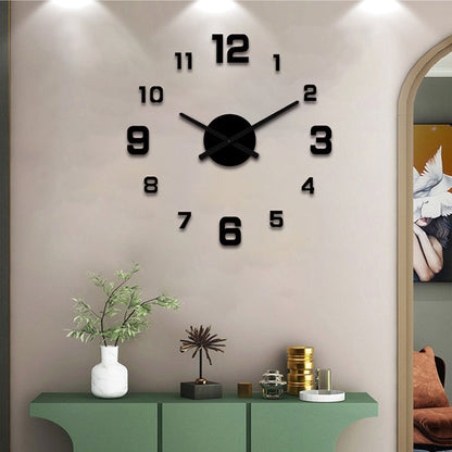 ⏰✨ Kit d'horloge murale 3D lumineuse en acrylique à monter soi-même, facile à poser pour une décoration unique 🏠🖼️