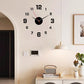 ⏰✨ Kit d'horloge murale 3D lumineuse en acrylique à monter soi-même, facile à poser pour une décoration unique 🏠🖼️