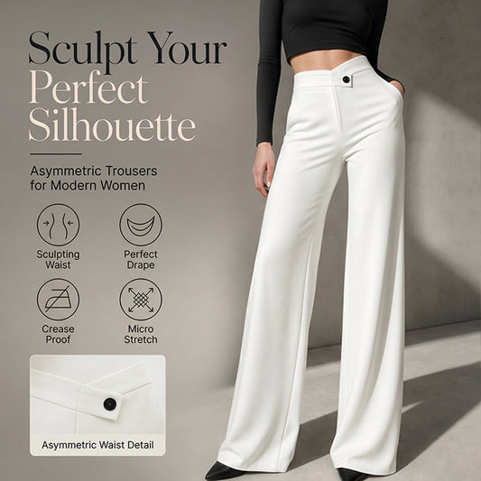 👖🔥 PROMO Pantalon femme taille haute jambe large fluide confortable été et quotidien ✨